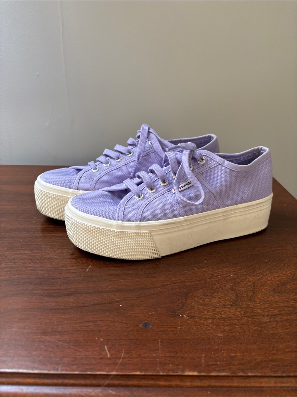 Superga 2740 Platform Sneaker - Violet/Purple - Size 39